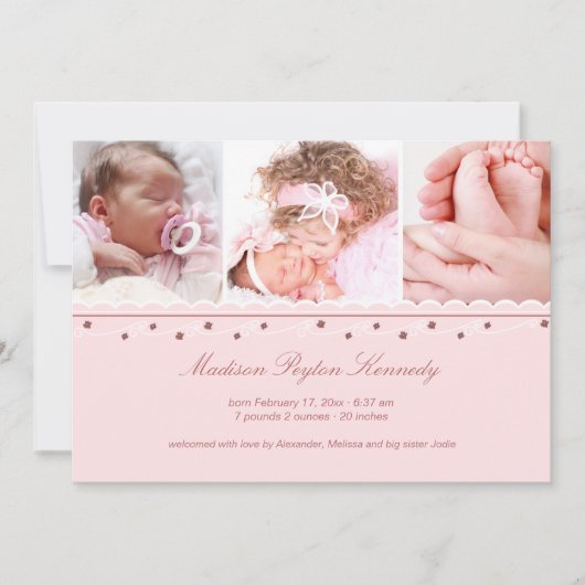 De Aankondiging van de Geboorte van het Meisje van (Voorkant)