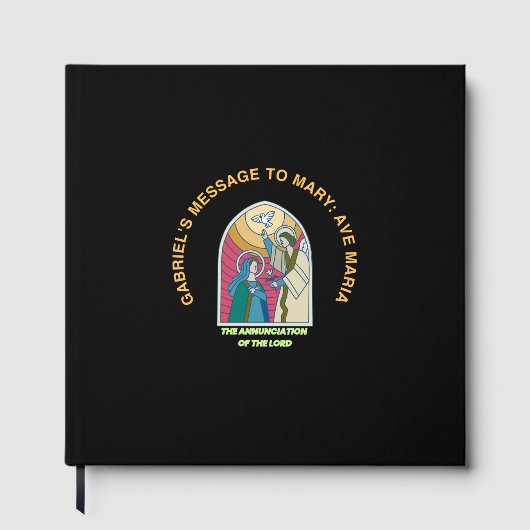 De Aankondiging van de Heer Gastenboek (Voorkant)