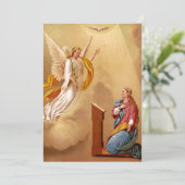 De Aankondiging van de Maagd Maria (Staand voorkant)