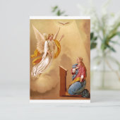 De Aankondiging van de Maagd Maria (Staand voorkant)