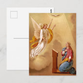De Aankondiging van de Maagd Maria Briefkaart (Voorkant / Achterkant)