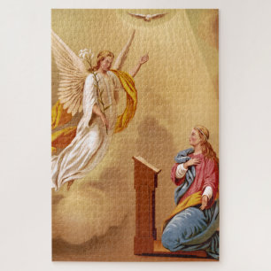 De Aankondiging van de Maagd Maria Legpuzzel