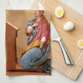 De Aankondiging van de Maagd Maria Theedoek (Quarter Fold)