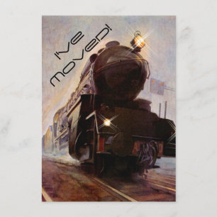 De Aankondiging van de Trein van de avond Nieuw Ad