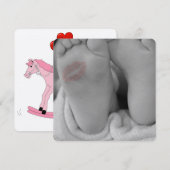 De Aankondiging van de Uitnodiging van de Douche (Voorkant / Achterkant)