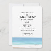 De aankondiging van de Verloving Ring Photo (Achterkant)