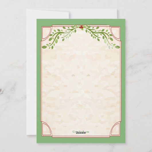 De Aankondiging van de Zwangerschap van de (Achterkant)