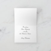 De aankondiging van een Angel Christmas Kaart (Binnen)