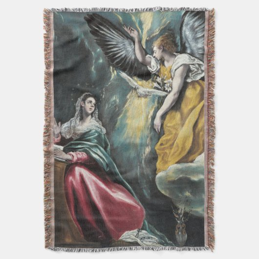 De aankondiging van El Greco Deken (Voorkant Verticaal)