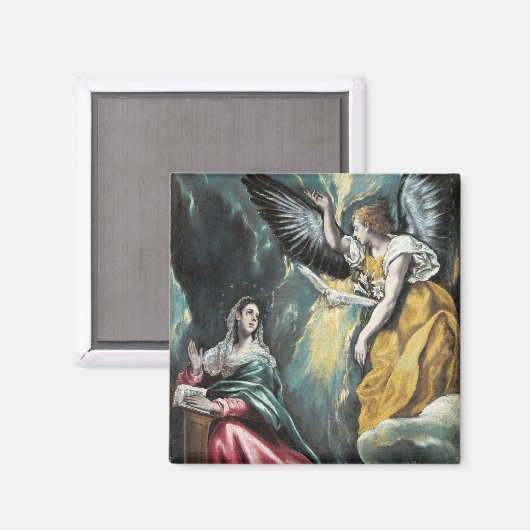 De aankondiging van El Greco Magneet (Voorkant / Achterkant)