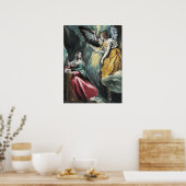 De aankondiging van El Greco Poster (Keuken)