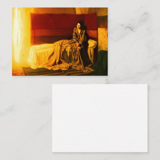 De aankondiging van Henry Ossawa Tanner van 1898 (Voorkant / Achterkant)