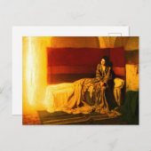 De aankondiging van Henry Ossawa Tanner van 1898 Briefkaart (Voorkant / Achterkant)