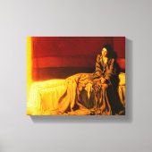 De aankondiging van Henry Ossawa Tanner van 1898 Canvas Afdruk (Voorkant)