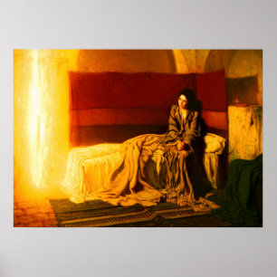 De aankondiging van Henry Ossawa Tanner van 1898 Poster