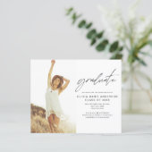 De aankondiging van het Afstuderen van de begrotin (Staand voorkant)