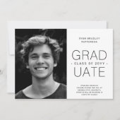 De aankondiging van het Afstuderen van de begrotin (Voorkant)