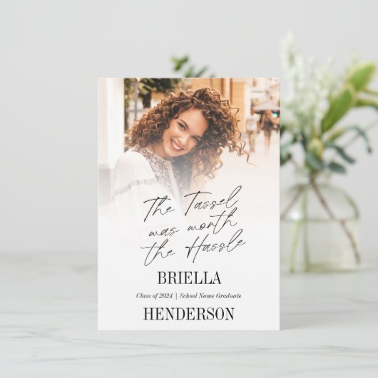 De aankondiging van het Afstuderen waard (Staand voorkant)