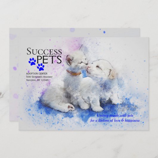 De Aankondiging van het Centrum van de Goedkeuring (Voorkant / Achterkant)