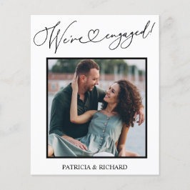 De aankondiging van het Verloving van de begroting