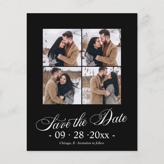 De aankondiging van het Verloving van de begroting (Achterkant)