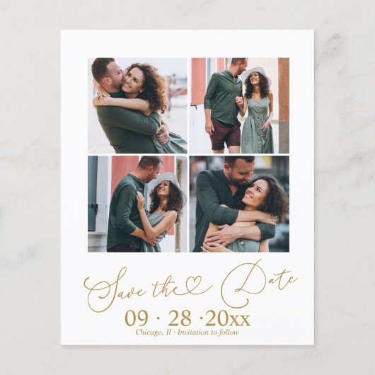 De aankondiging van het Verloving van de begroting (Achterkant)