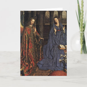 De aankondiging van Jan van Eyck