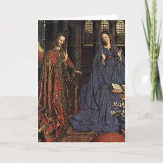 De aankondiging van Jan van Eyck