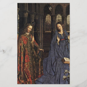 De aankondiging van Jan van Eyck
