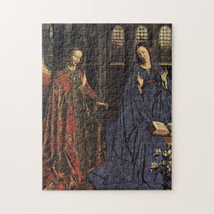 De aankondiging van Jan van Eyck Legpuzzel