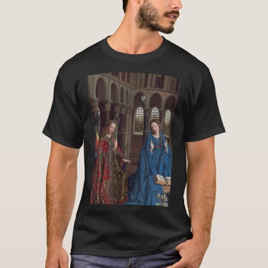 De aankondiging van Jan van Eyck T-shirt (Voorkant)