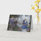 De aankondiging van John William Waterhouse (Gele Bloem)