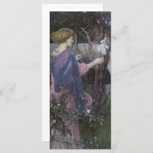 De aankondiging van John William Waterhouse (Voorkant / Achterkant)