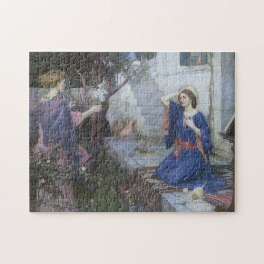 De aankondiging van John William Waterhouse Legpuzzel (Horizontaal)