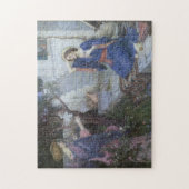 De aankondiging van John William Waterhouse Legpuzzel (Verticaal)