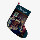 De aankondiging van Joos van Cleve: Grote Kerstsok (Voorkant (Hangend))