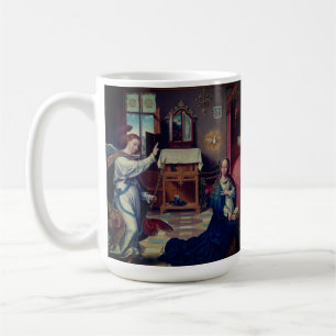 De aankondiging van Joos van Cleve: Koffiemok