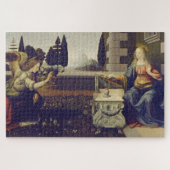 De aankondiging van Leonardo da Vinci 1472-1475 Legpuzzel (Horizontaal)