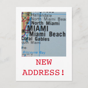De aankondiging van Miami New Address