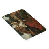 De aankondiging, voorpaneel van een altarpiël magneet (Rechterzijde)