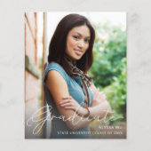 De Aankondiging VR van het Afstuderen van de Foto (Voorkant)