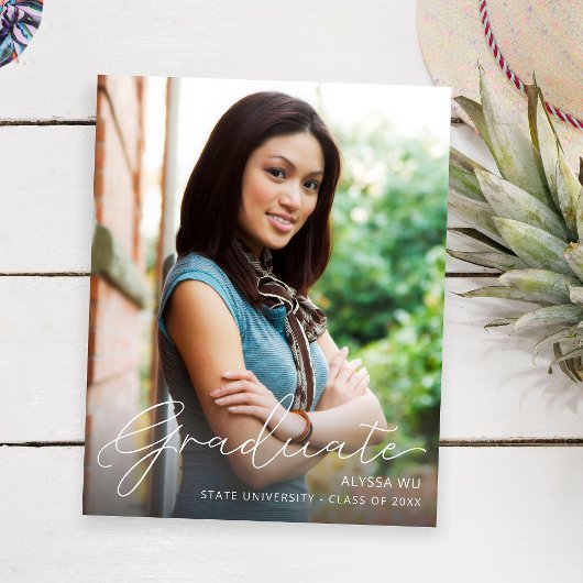 De Aankondiging VR van het Afstuderen van de Foto Flyer