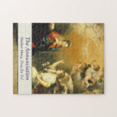 De aankondigingspuzzel legpuzzel (Horizontaal)