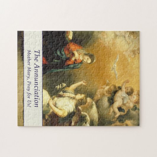 De aankondigingspuzzel legpuzzel (Horizontaal)