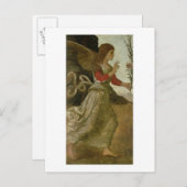 De aanmanende engel Gabriel Briefkaart (Voorkant / Achterkant)