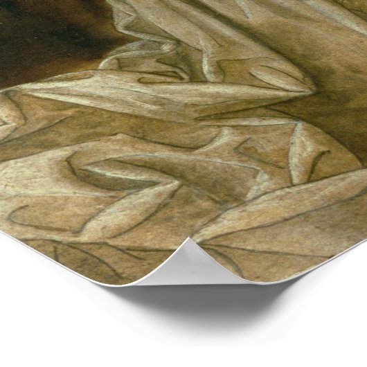 De aanmanende engel Gabriel Poster (Hoek)