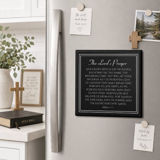 De Aanmoediging van het Onze Vader-gebed Magneet