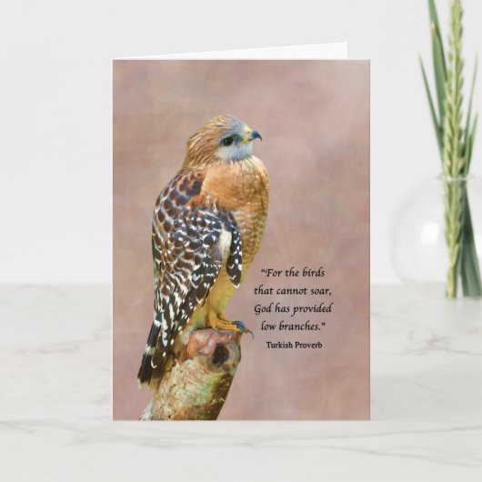 De aanmoediging, wordt goed, Spiritual, Havik op Kaart (Voorkant)