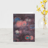 De aanmoedigingskaart van de "bevestiging" kaart (Gele Bloem)