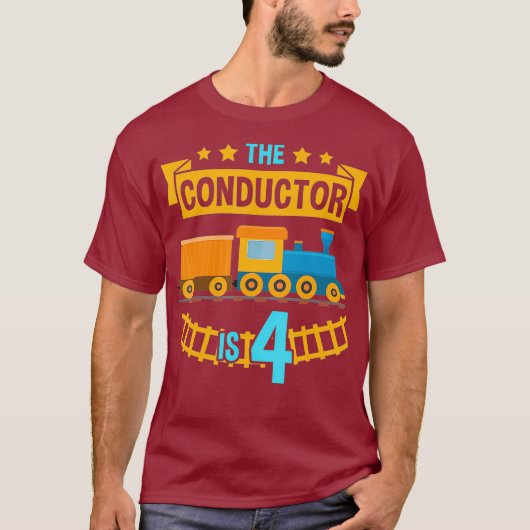 De aannemer is de 4e Britse spoorweg T-shirt (Voorkant)